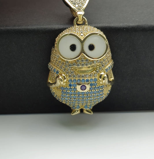 Dije Cartoon Minion 10k varias Size 25 Weight 7.12