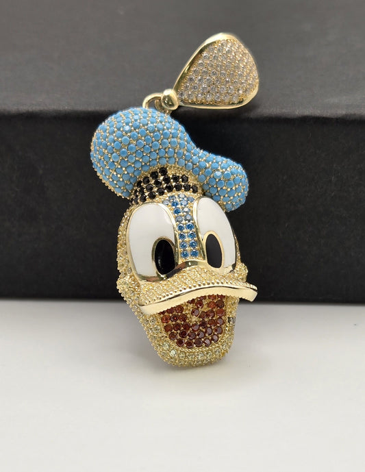 Dije Cartoon Donald 10k varias Size 35 Weight 10.12