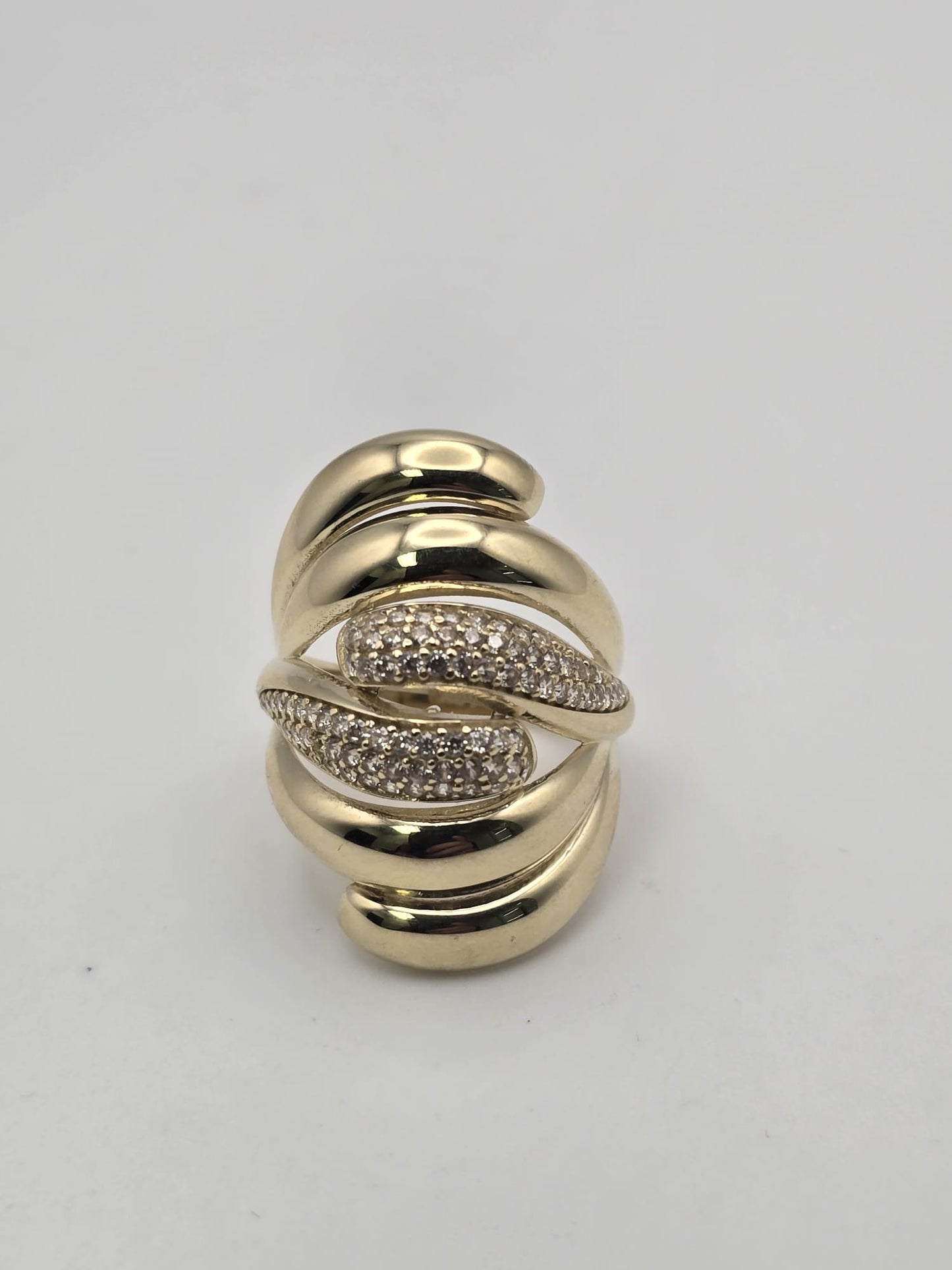 Anillo mujer inflado 10k Size 8 Weight 6