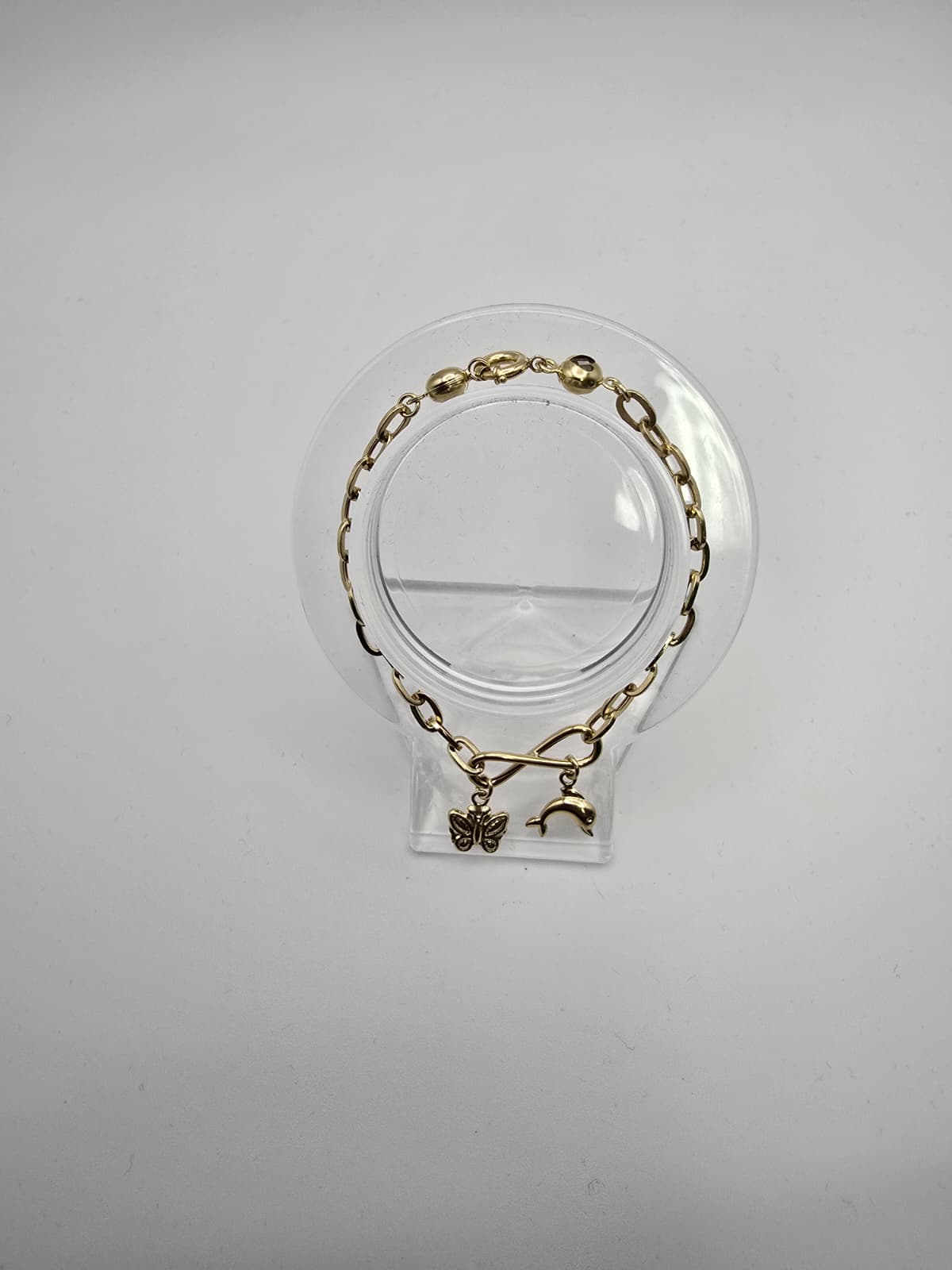 Manilla rolo colgantes 10k Size 7 Weight 4.50