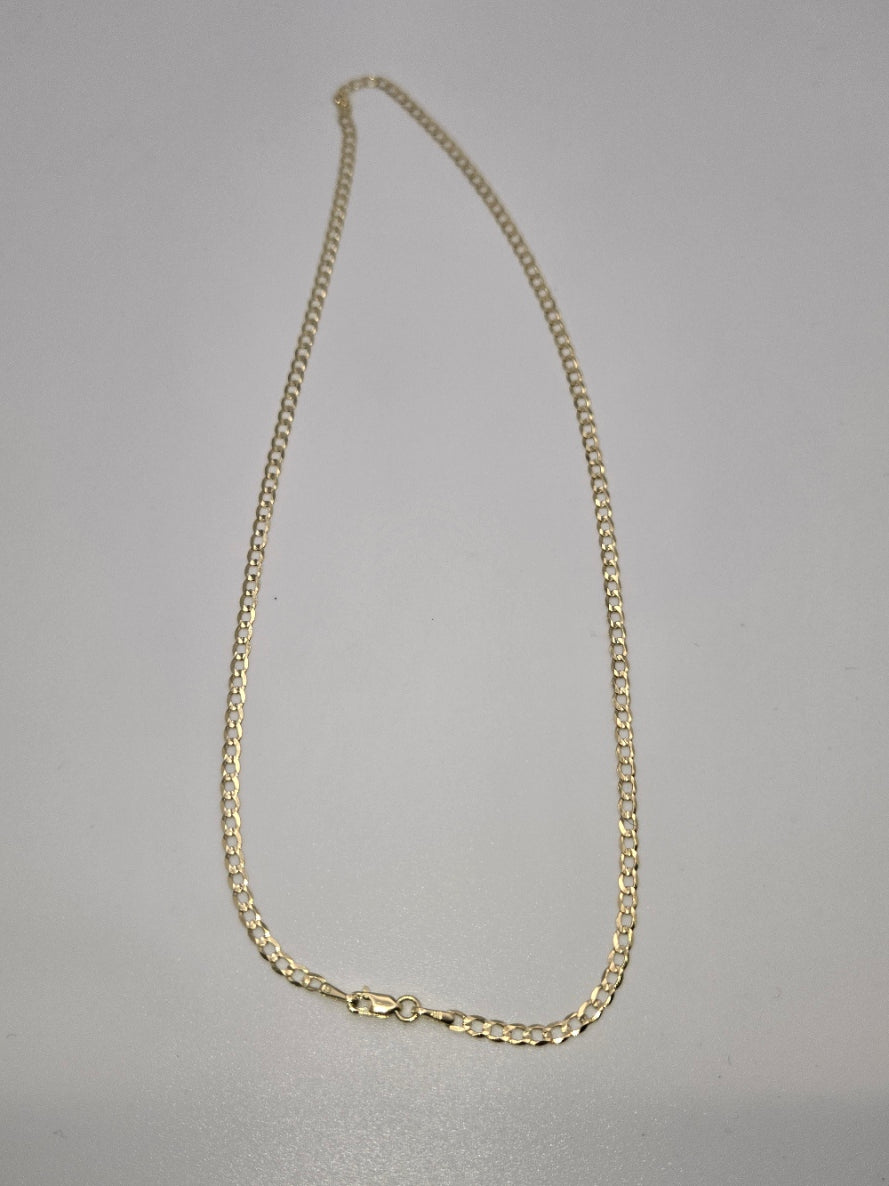 cadena corte brillo 10k Size 22x6 Weight 14.86