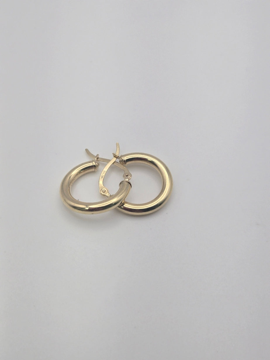 argollas lisas 10k Size 2 Weight 1.27