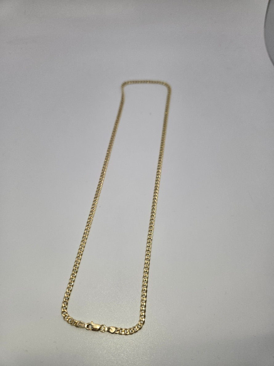 cadena cuban hollow 10k Size 16 Weight 3.67