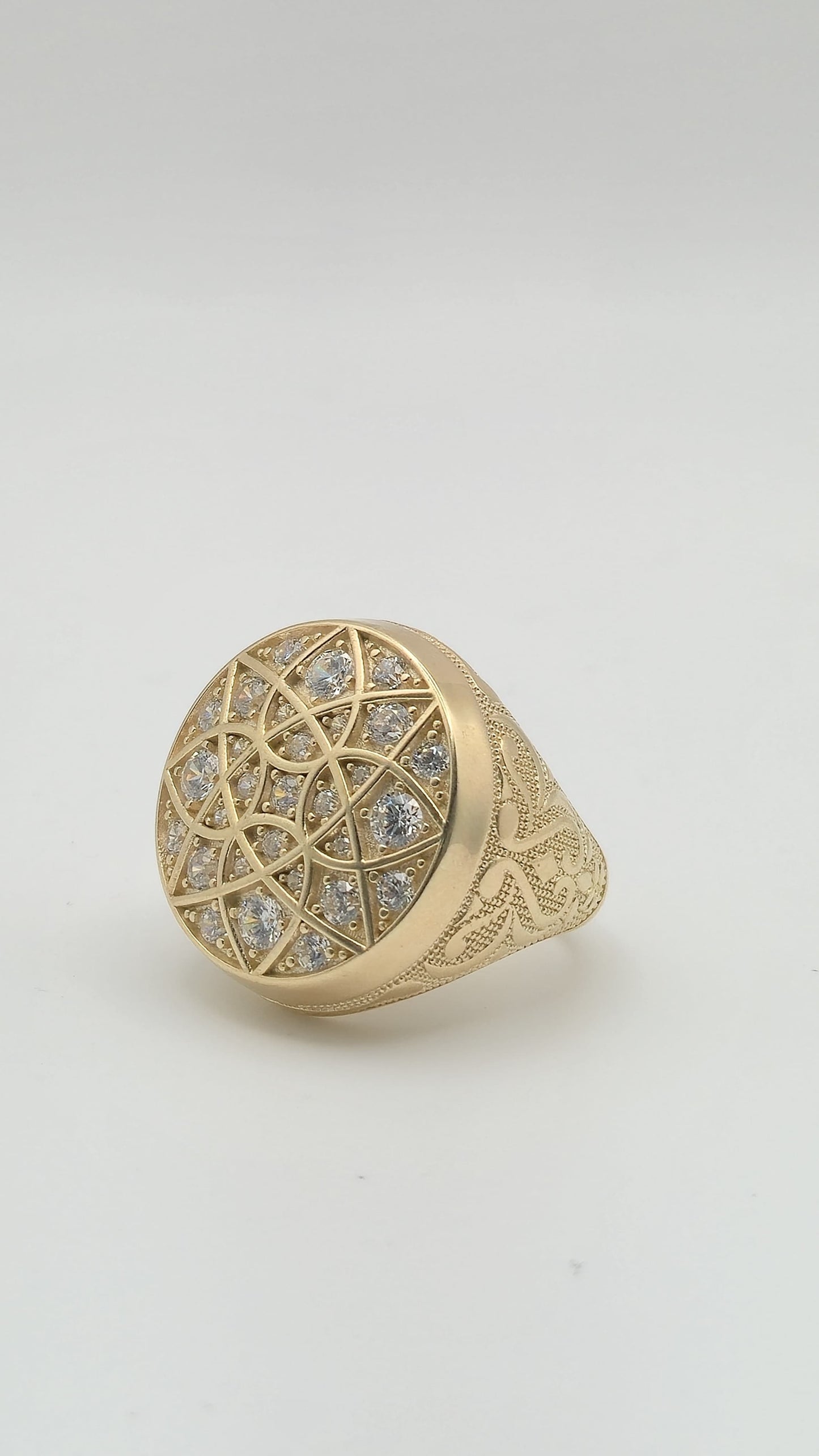 Anillo ROSETA 10k Size 11 Weight 11.70