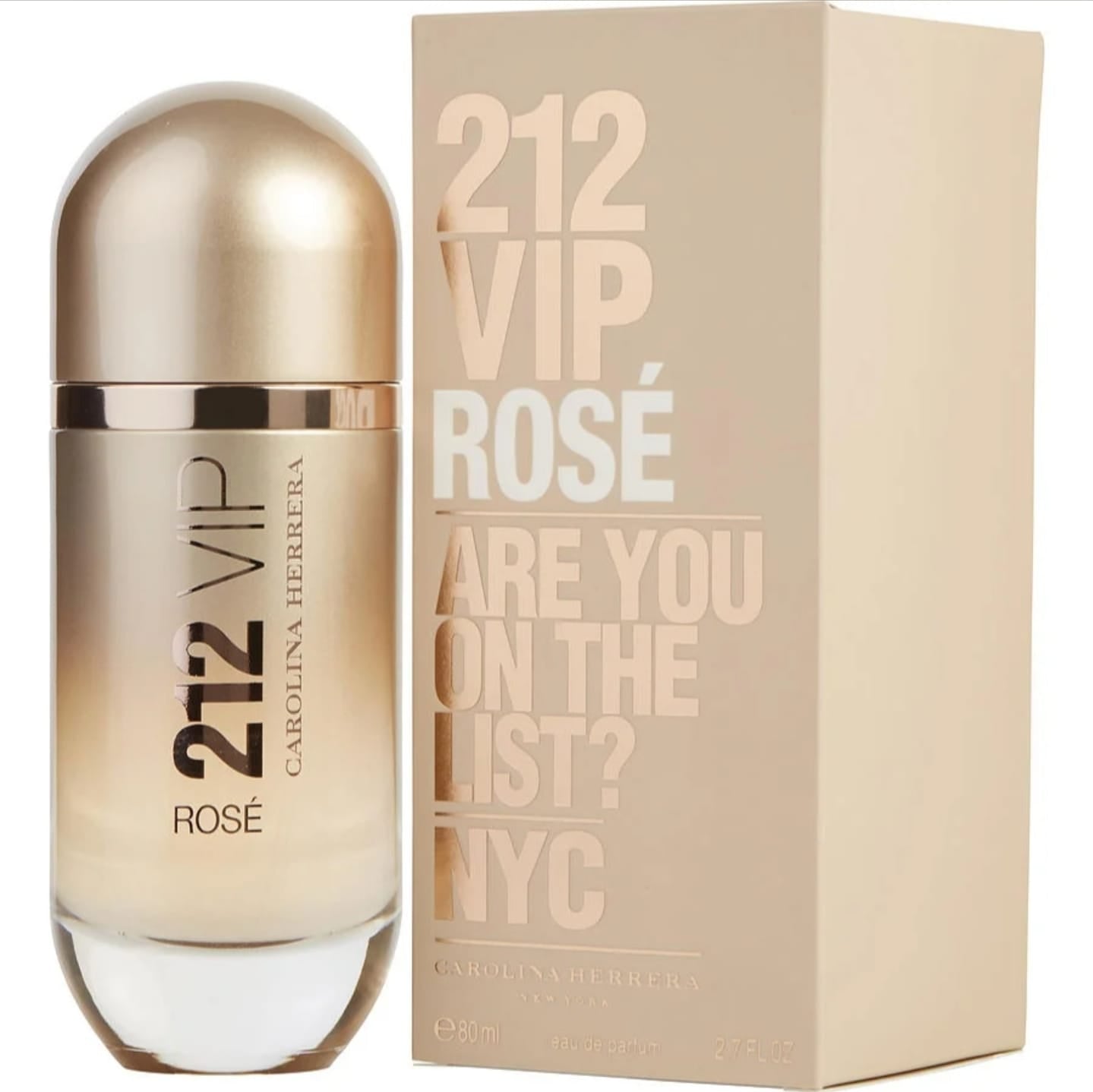 Perfume 212 VIP Rose Size 2.7fl Weight EDP