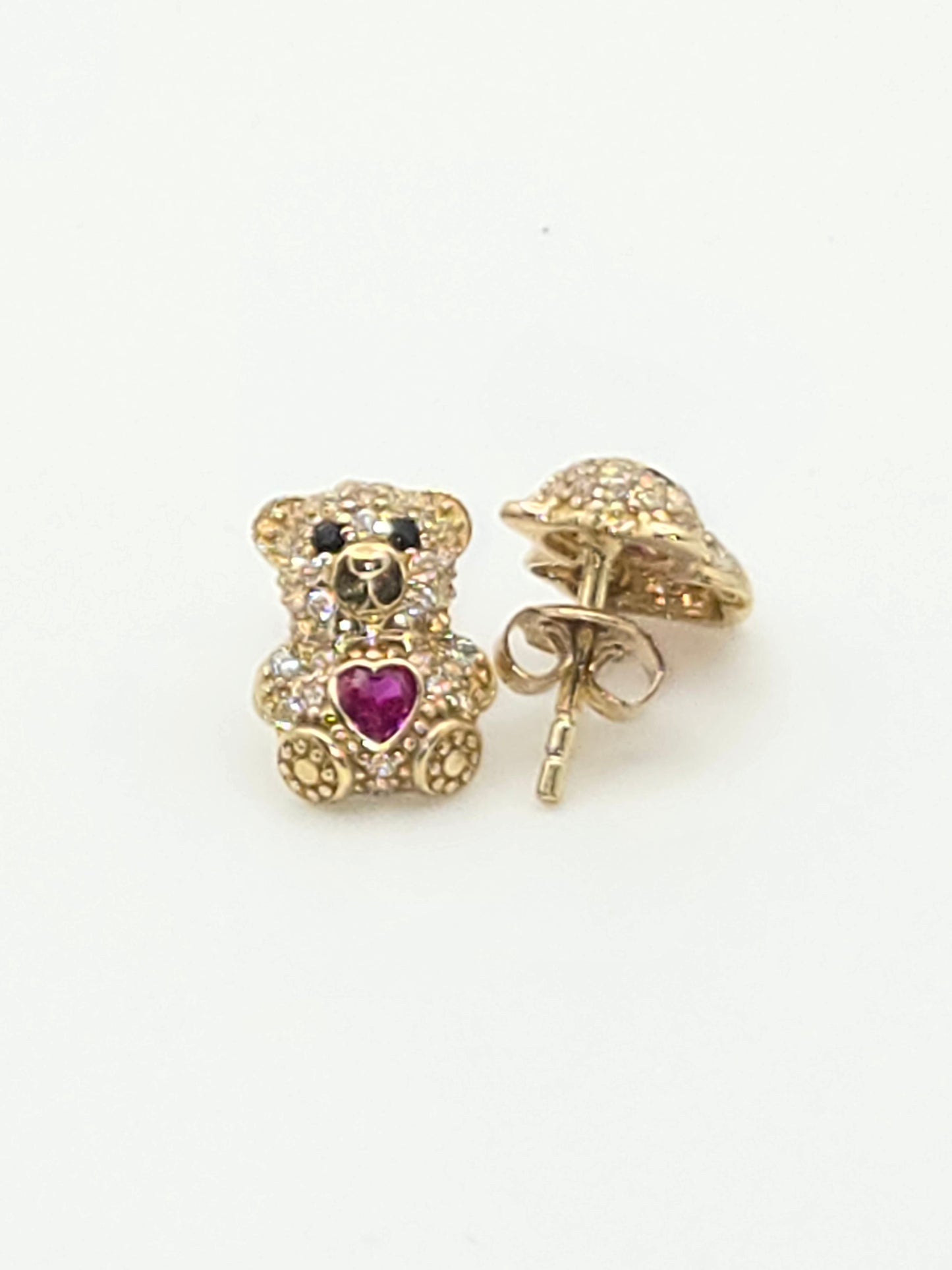 Aretes oso 10k varias Size m Weight 2.36
