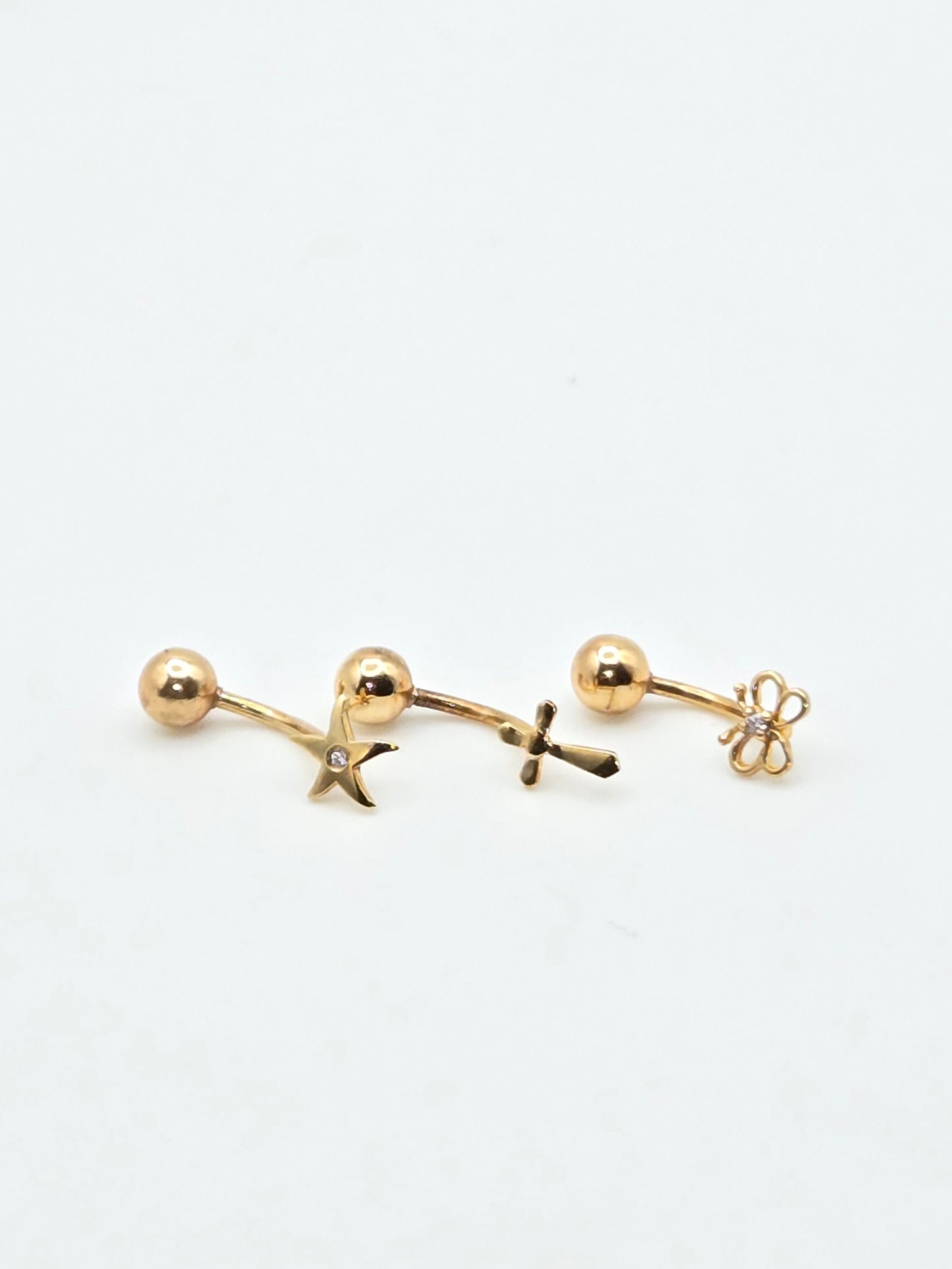 piercing ombligo 14k 0.5