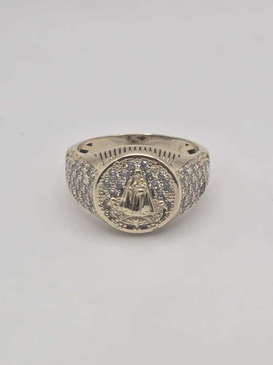 Anillo virgen 10k Size 15.5 Weight 10.78