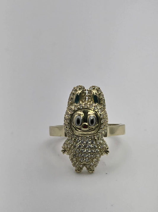 Anillo labubu 10k Size 7 Weight 3
