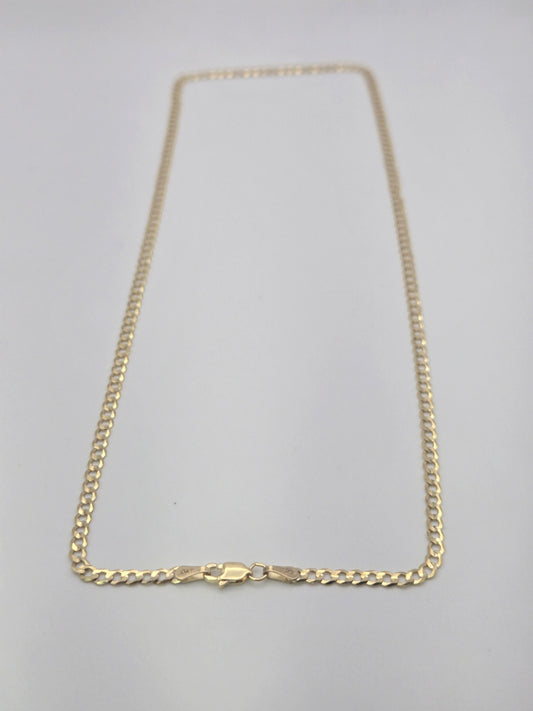 Cadena corte brillo 10k Size 24x10 Weight 58.56