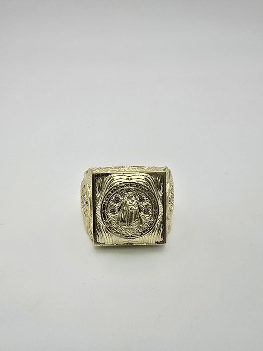Anillo virgen 10k Size 10.5 Weight 19.47