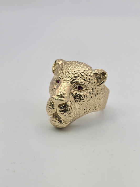 anillo pantera Size 11 Weight 13.39