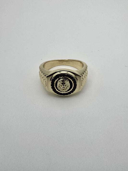 Anillo onix 10k Size 9.5 Weight 8