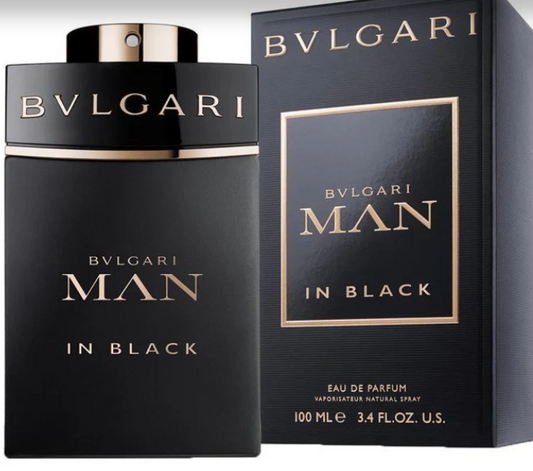 Perfume BVLGARI Size 3.4oz Weight MAN IN BLACK