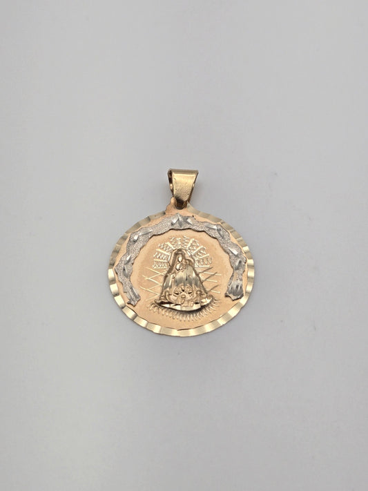 dije cuban virgen 10k Size 25 Weight 3.35