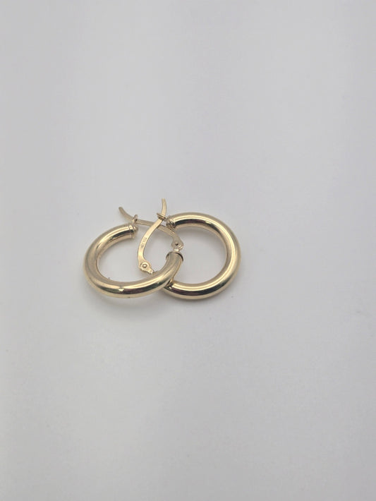 argollas lisas 10k Size 2 Weight 1.27