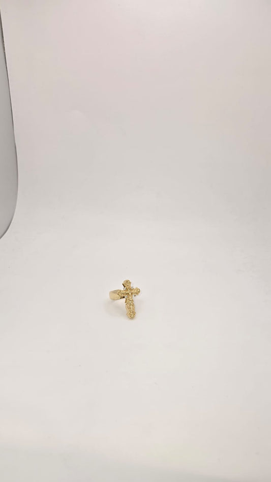 Anillo cruz 10k Size 9.5 Weight 5.89