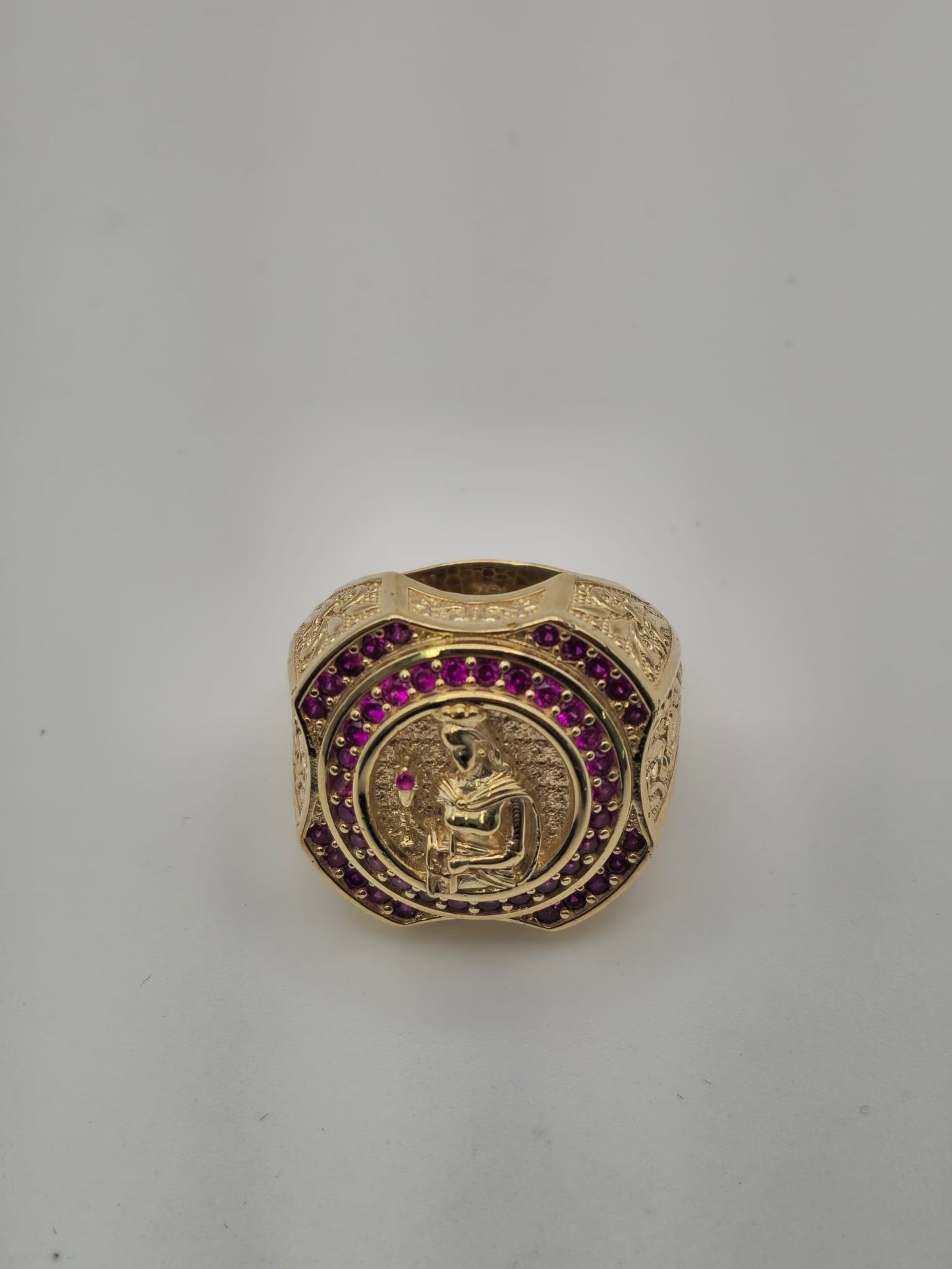 Anillo santa barbara 10k Size 10 Weight 11.85