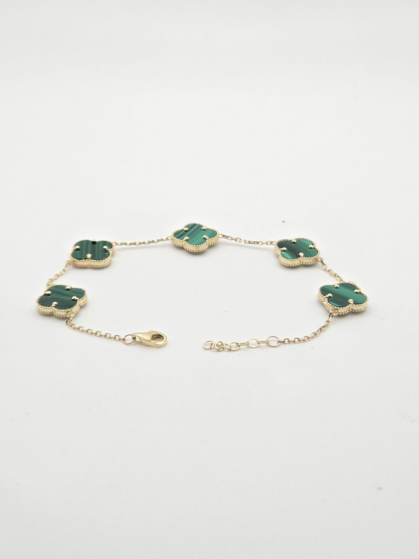 Pulsera trebol verde