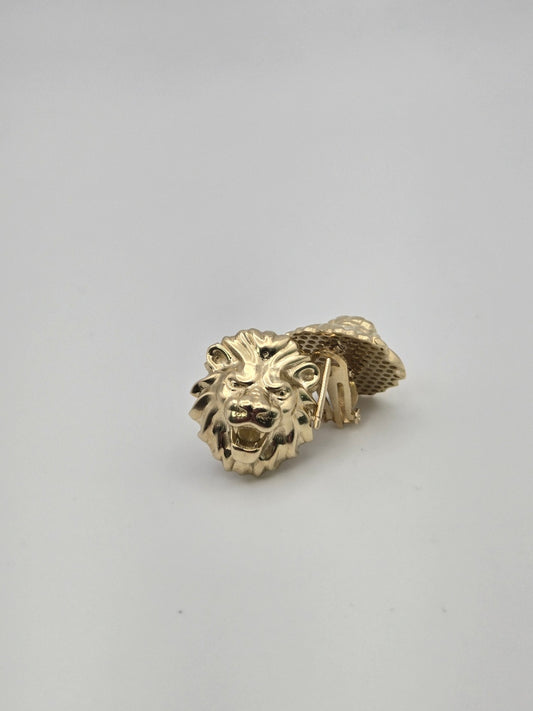 aretes omega lion 10k Size 1 Weight 5.26