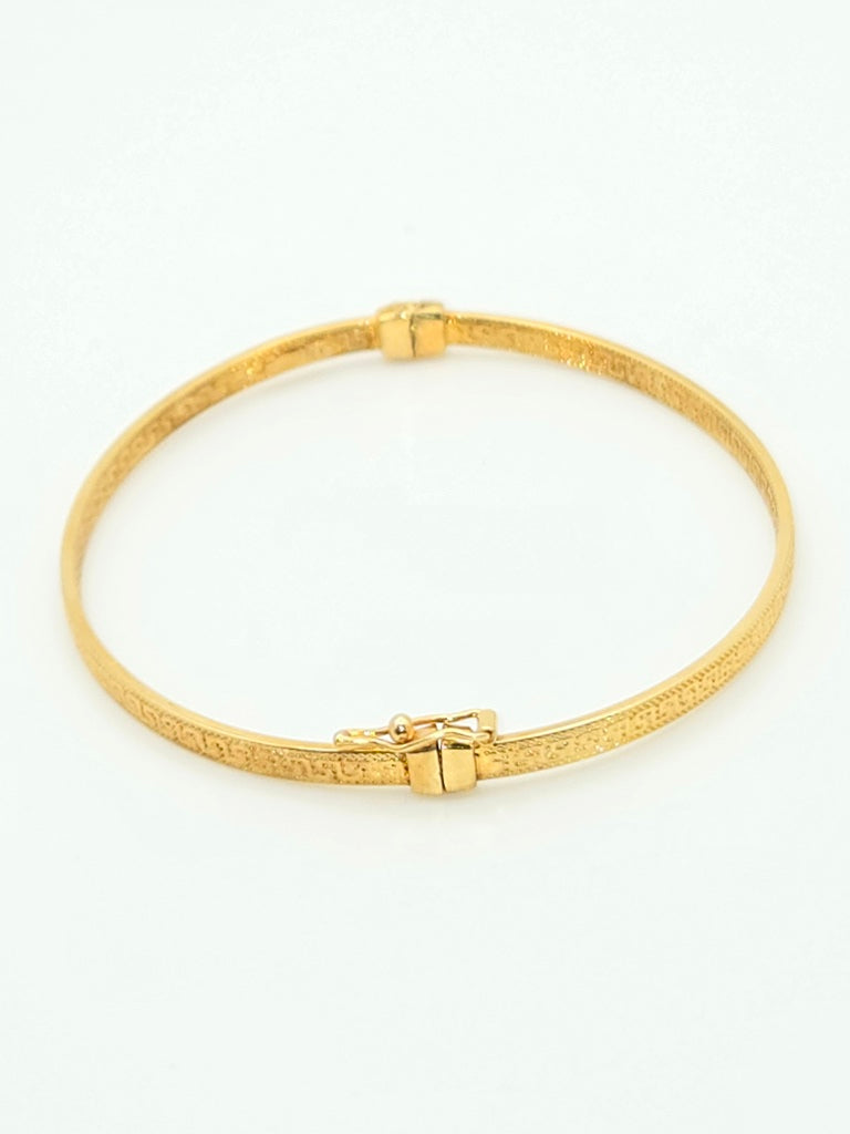 Manilla brazalete 10k no Size m Weight 2.95