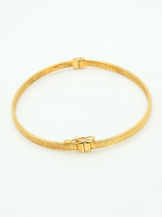Manilla brazalete 10k no Size m Weight 2.95