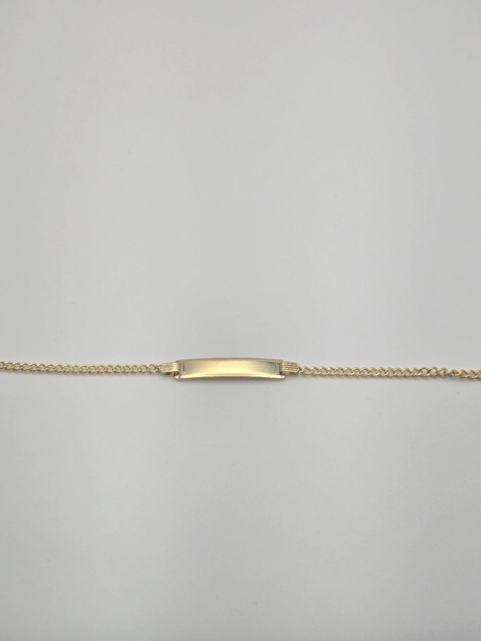pulsera Holl Custom 10k Size 6x2.5 Weight 2.11