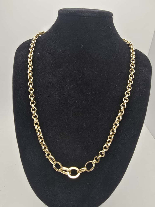 Cadena rolo 10k Size 18x5 Weight 7.75