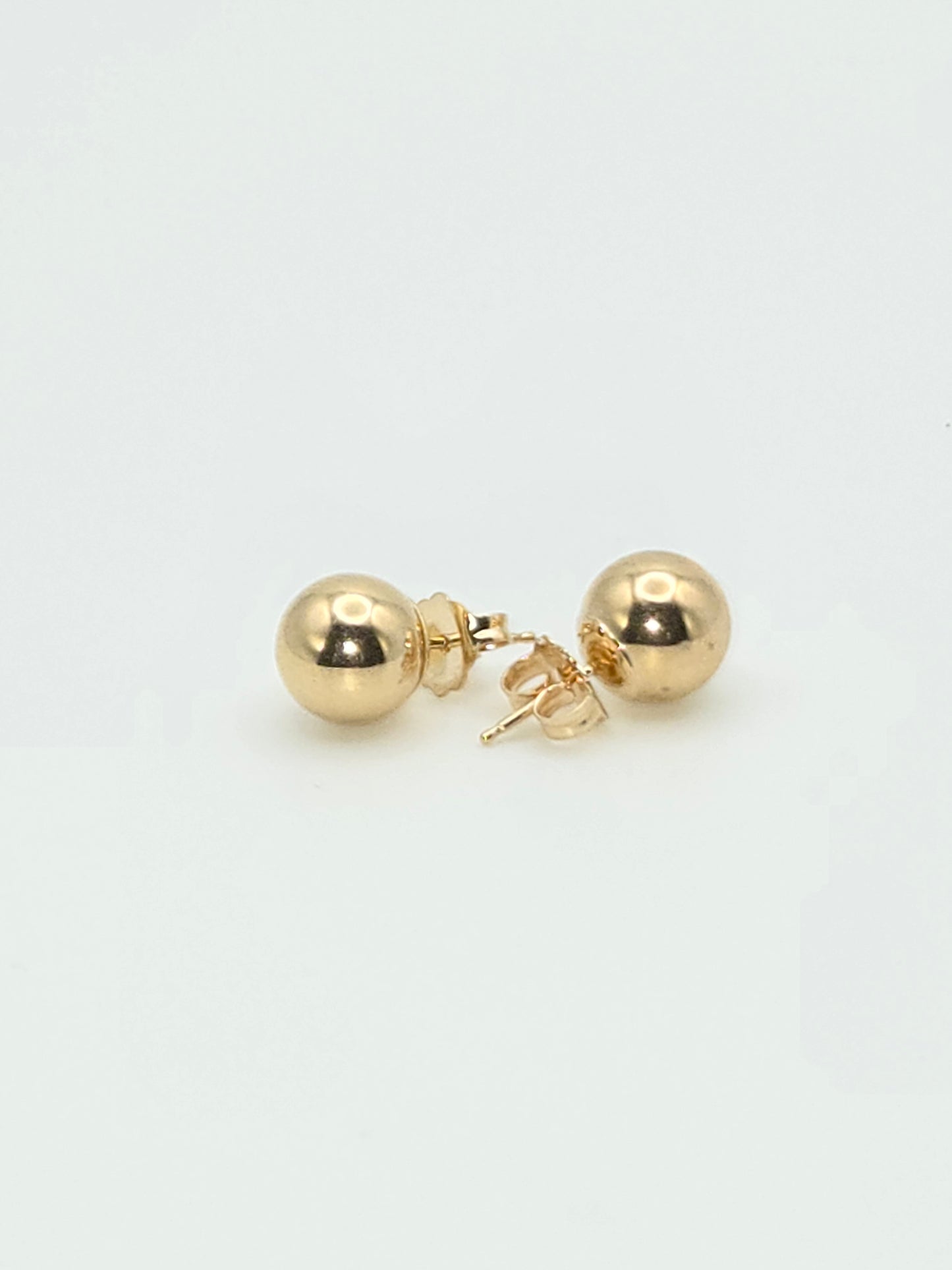 Aretes dormilona 14k no Size 8mm Weight 0.75
