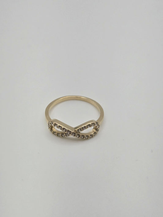 anillo infi 10k Size 10 Weight 2.62