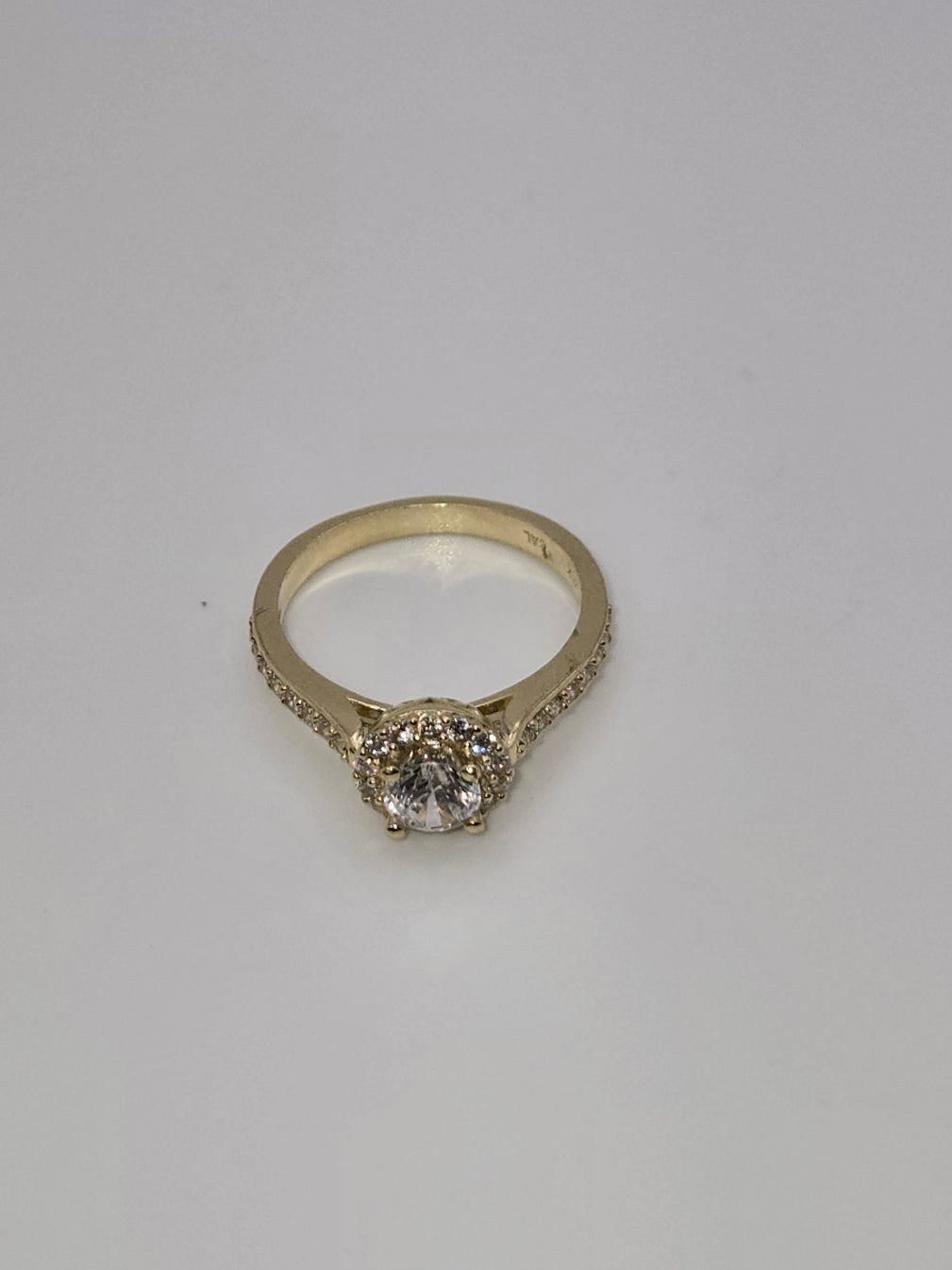 Anillo women comprom 10k Size 7 Weight 3.01