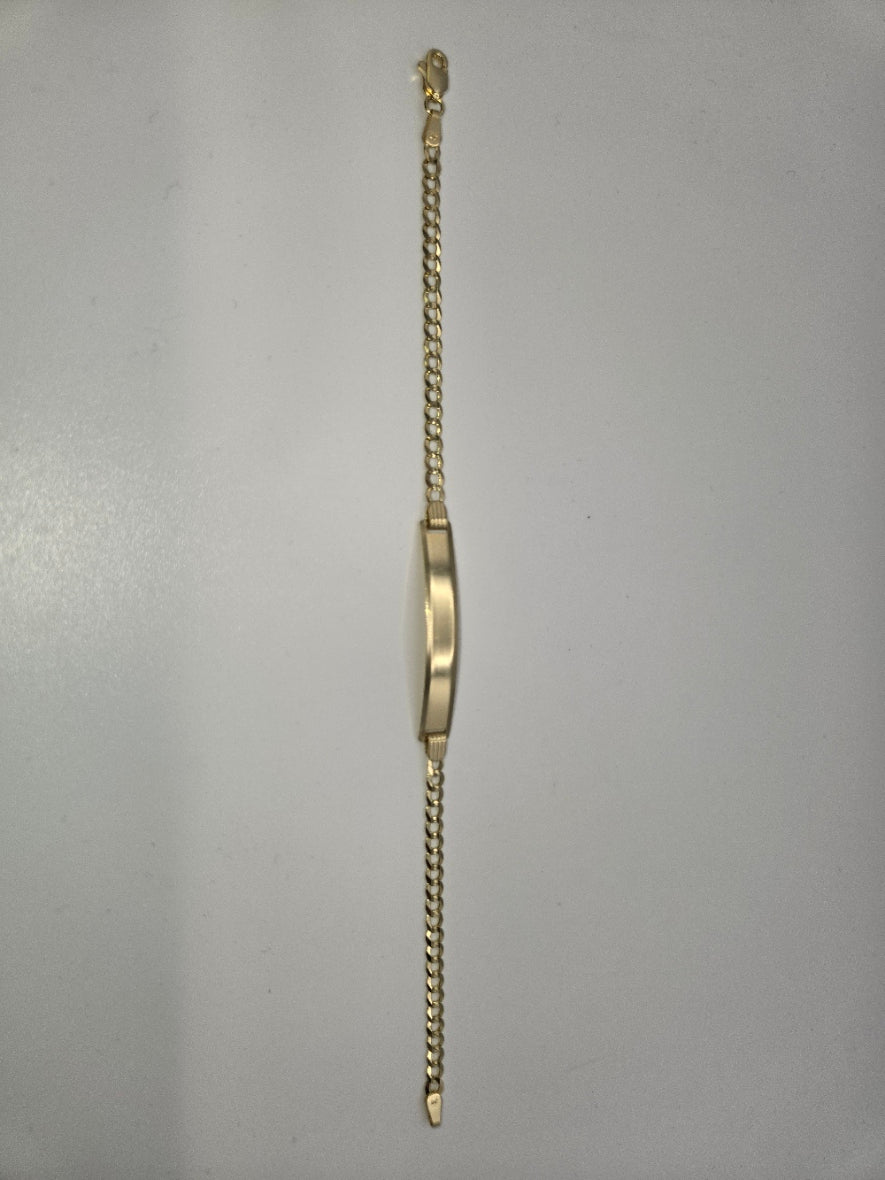 pulsera custom cortebrillo 10k Size 7 Weight 3.3