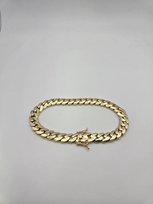 pulsera cubana ita 10k Size 8 Weight 13.69