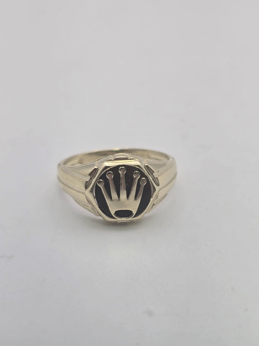 Anillo onix corana 10k Size 11 Weight 4.58