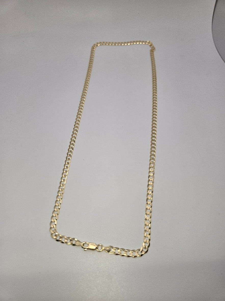 Cadena corte brillo 10k Size 22x4.5 Weight 11.50