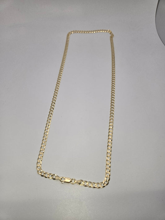 cadena corte brillo 10k Size 24x6 Weight 16.11