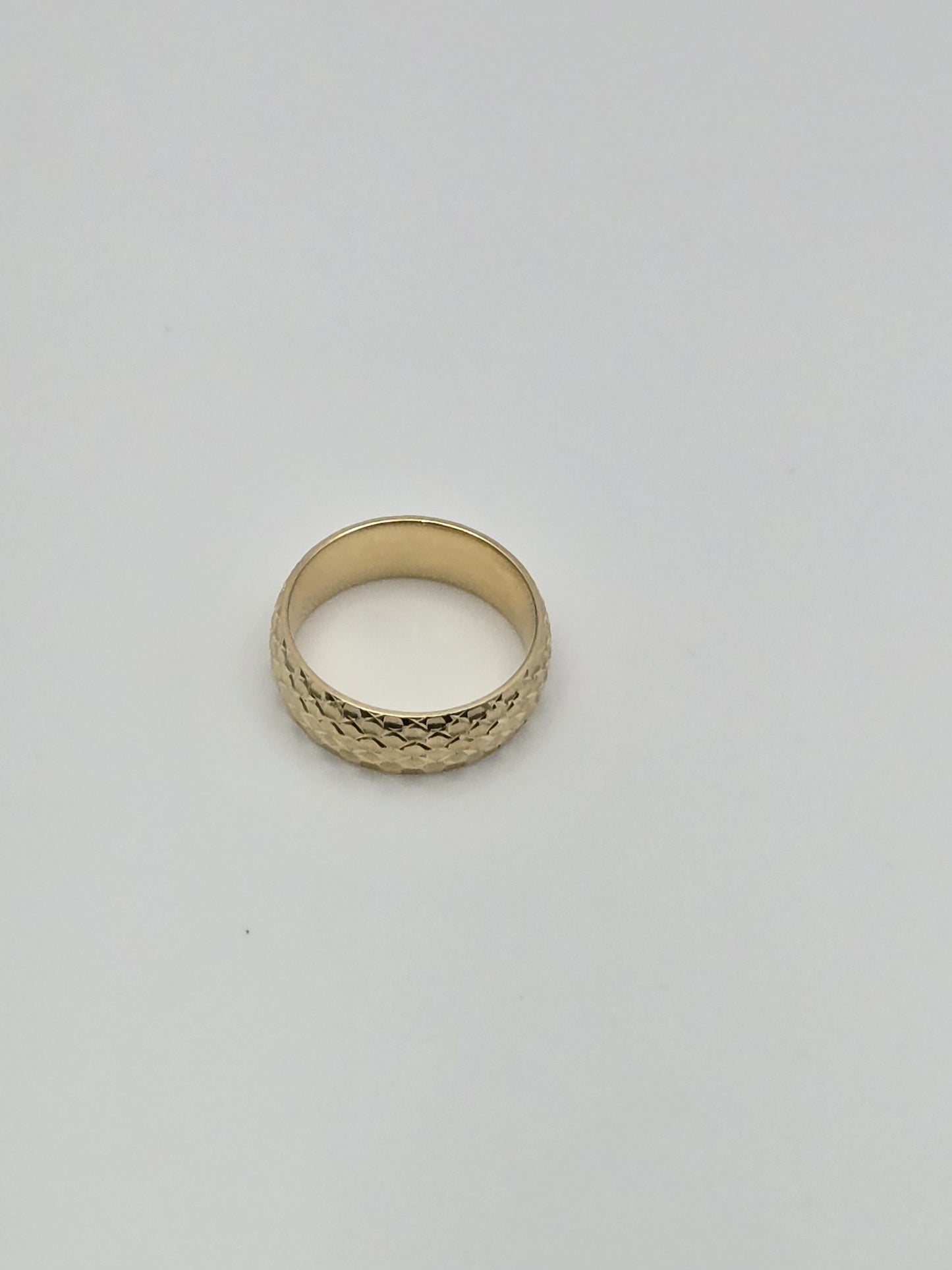 anillo fancy alianza 10k Size 11 Weight 3.58