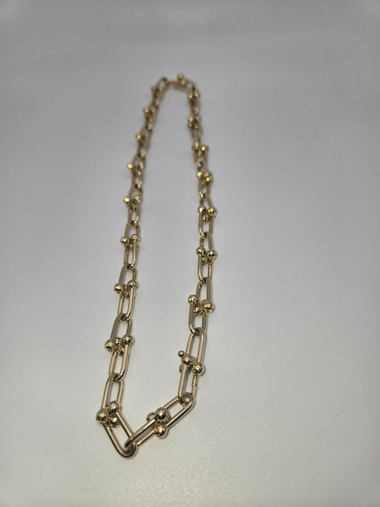 cadena paperclip 10k Size 18.5 Weight 30