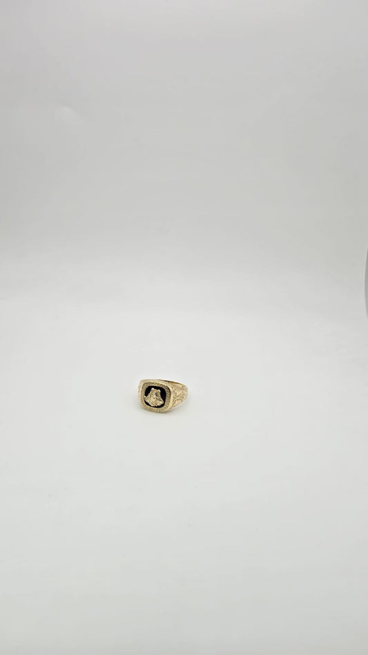 Anillo medusa 10k Size 11 Weight 7.23