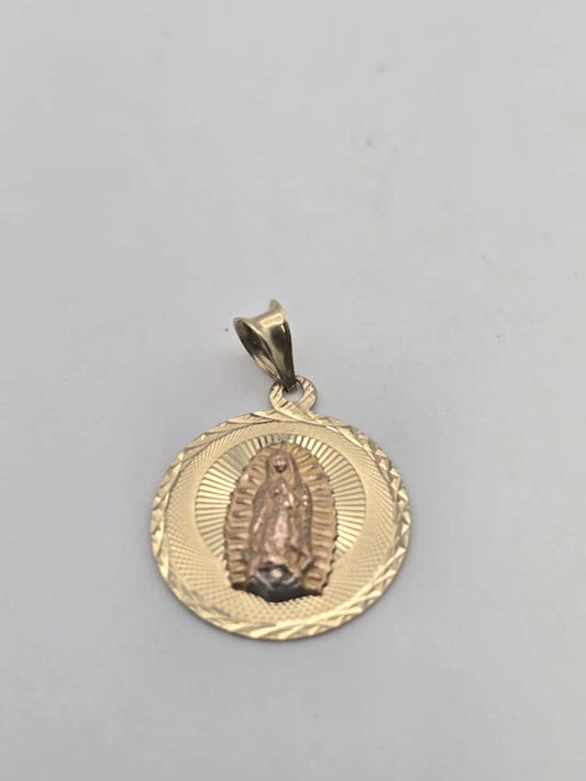 Dije virgen 10k Size 20 Weight 2