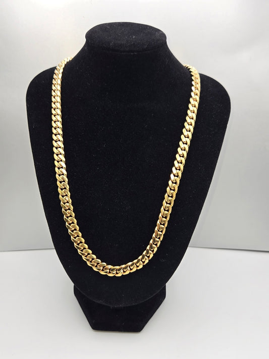 cadena cubana 10k Size 24x8 Weight 108.7