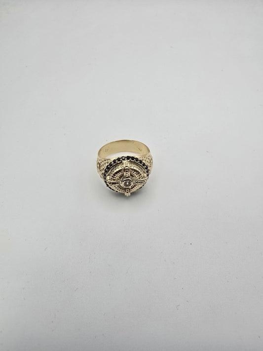 Anillo solido 10k Size 11 Weight 7.04