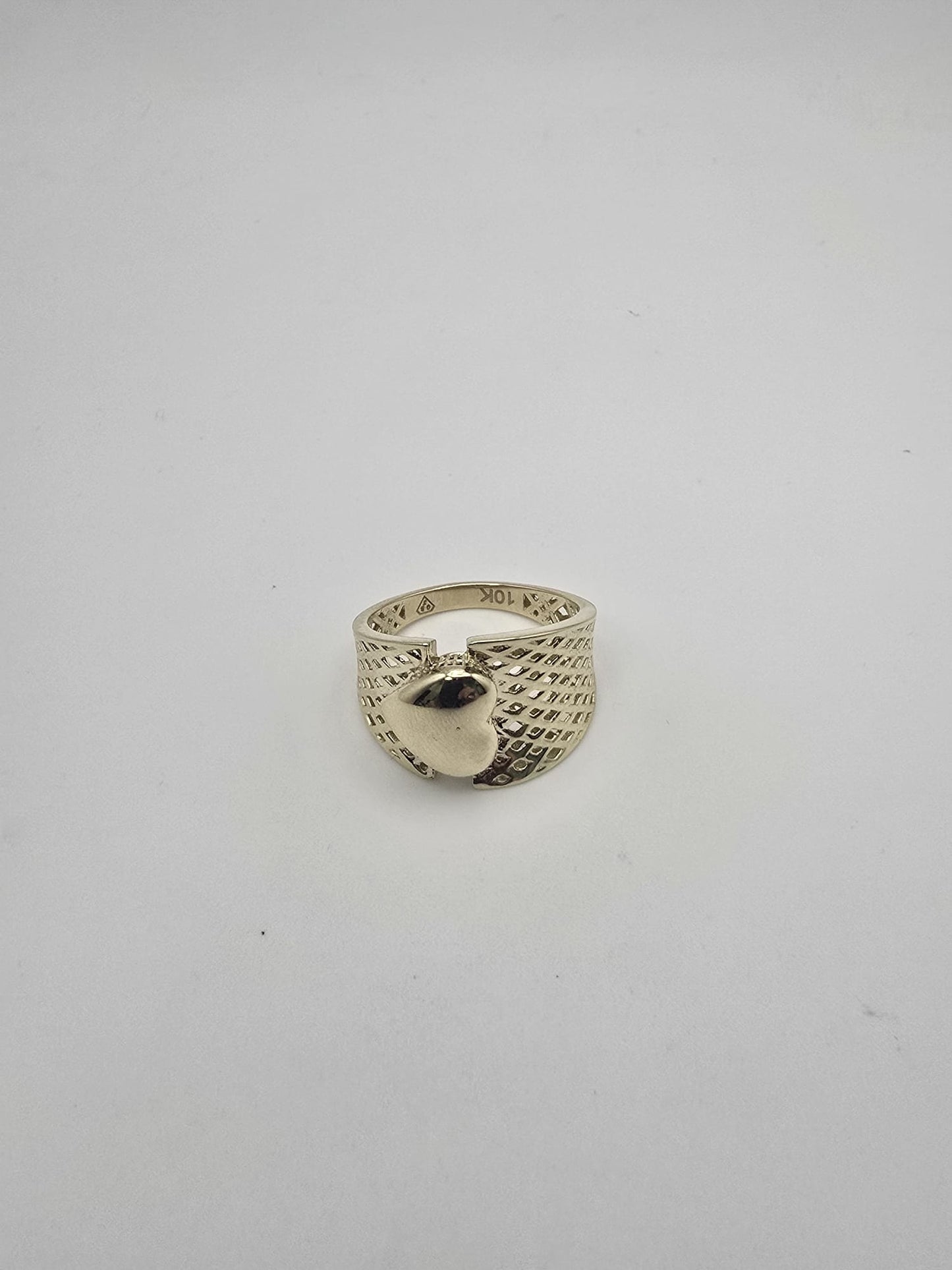 Anillo mujer inflado 10k Size 10 Weight 4.58