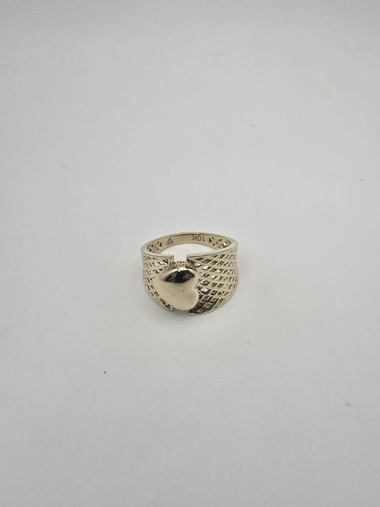 Anillo mujer inflado 10k Size 10 Weight 4.58
