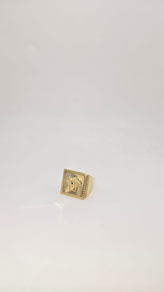 Anillo VERSACE 10k Size 11 Weight 13.52