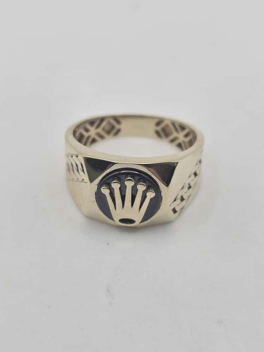 Anillo onix 10k Size 10.5 Weight 4.86