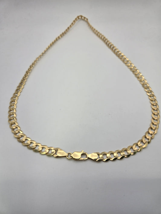 Cadena corte brillo 10k Size 22x7.5 Weight 23.72