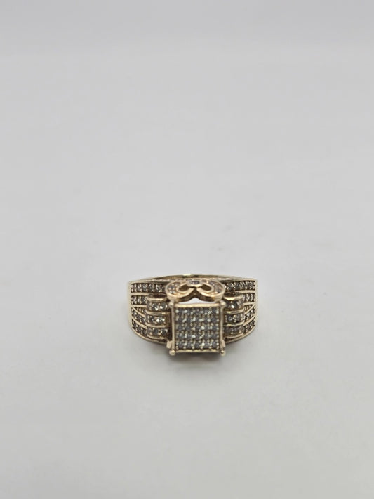 Anillo compromiso 10k Size 7.5 Weight 5.9