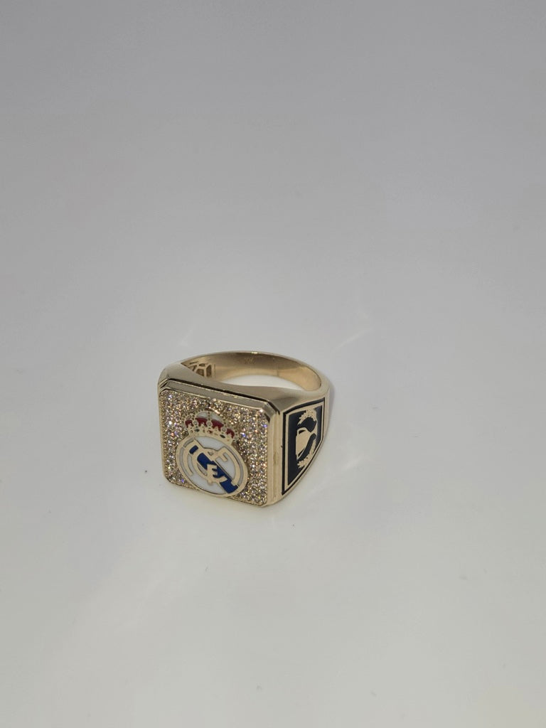 Anillo fancy roseta 10k Size 10 Weight 8.3