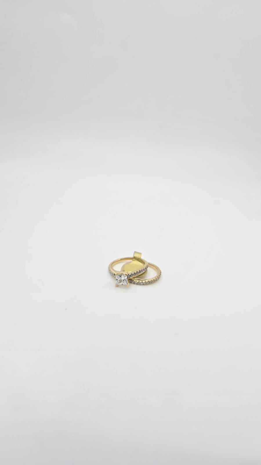 Anillo duo compromiso 10k Weight 6